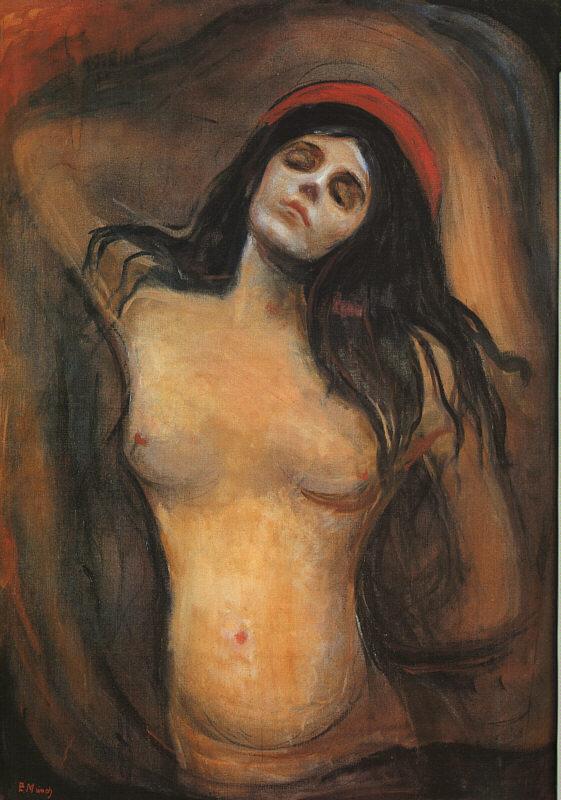 Edvard Munch Madonna